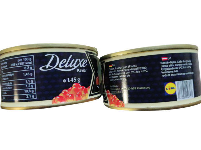Deluxe Kaviar ікра червона Німеччина 145гр (ікра лососева імітована)