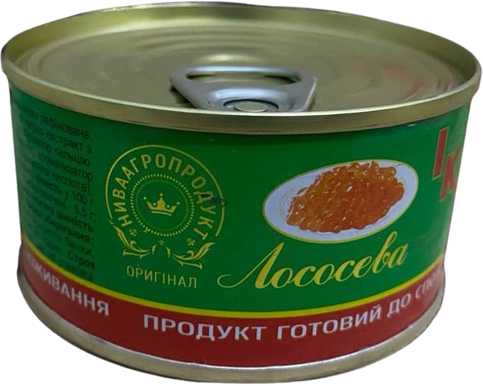 Ниваагропродукт ікра червона імітація 130г - Україна "Три королі"
