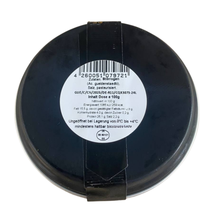 Ікра Чорна Осетрова Lemberg Osietra Caviar Malossol 100гр Лемберг 