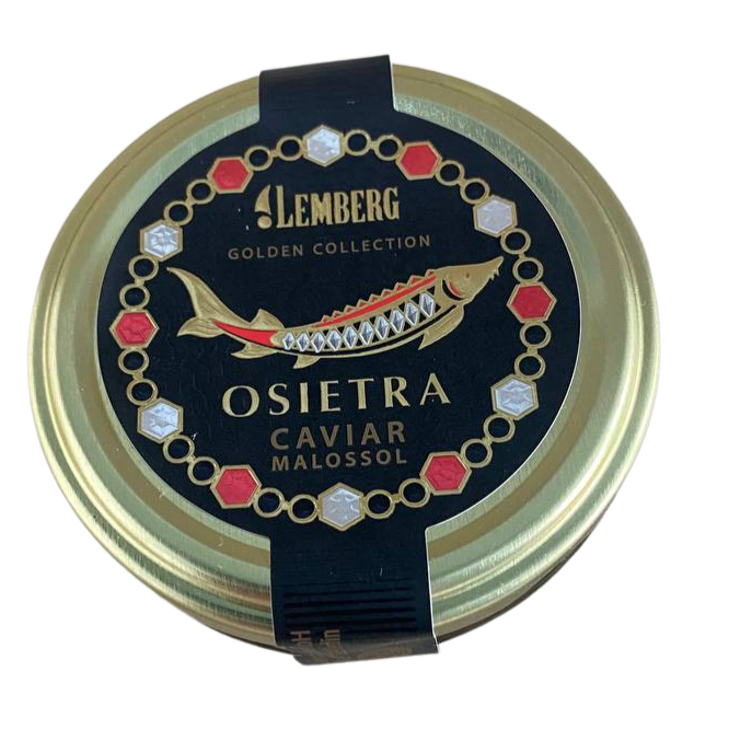 Ікра Чорна Осетрова Лемберг 50гр Lemberg Osietra Kaviar
