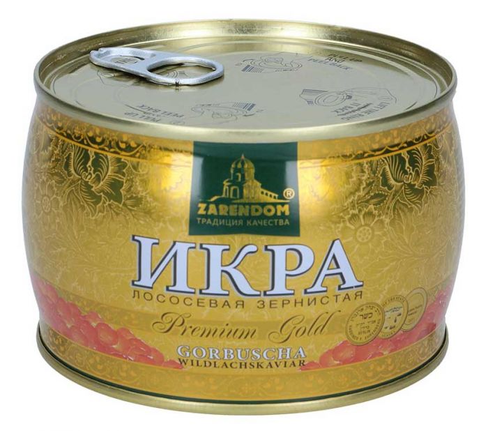 Zarendom Ікра Горбуші Premium Gold 400гр Зарендом