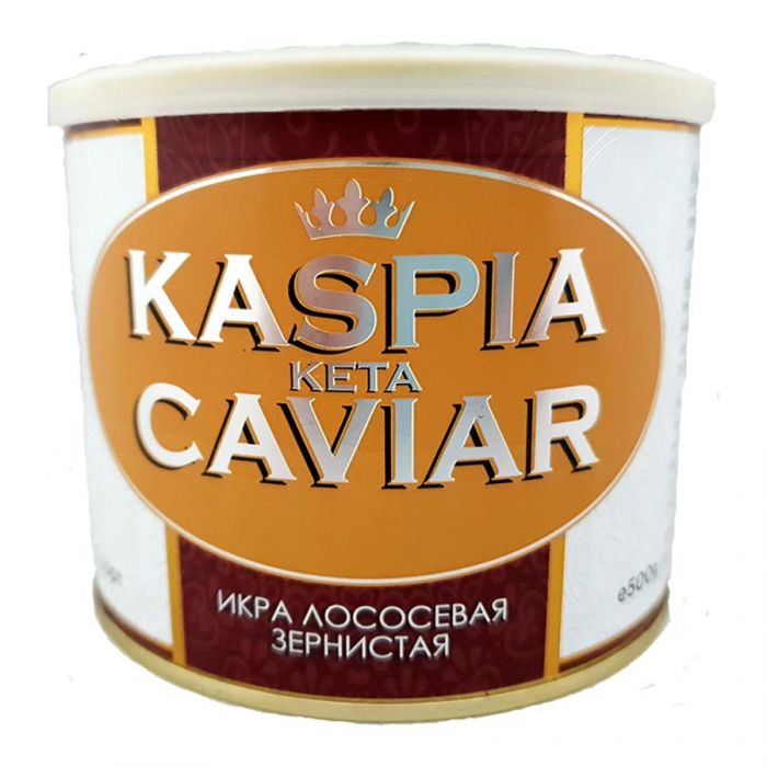 Кетова Ікра Kaspia Caviar Keta 500гр Каспія Кавіар