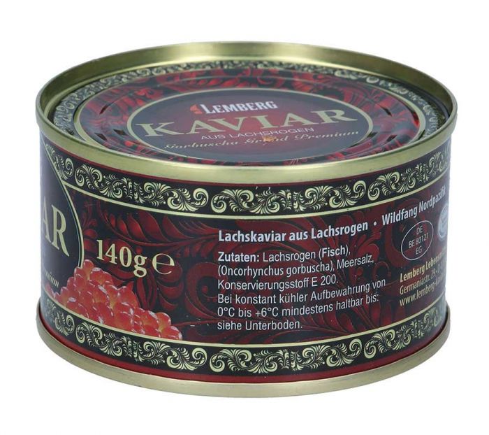 Ікра Горбуші Лемберг Grand Premium Lemberg 140гр