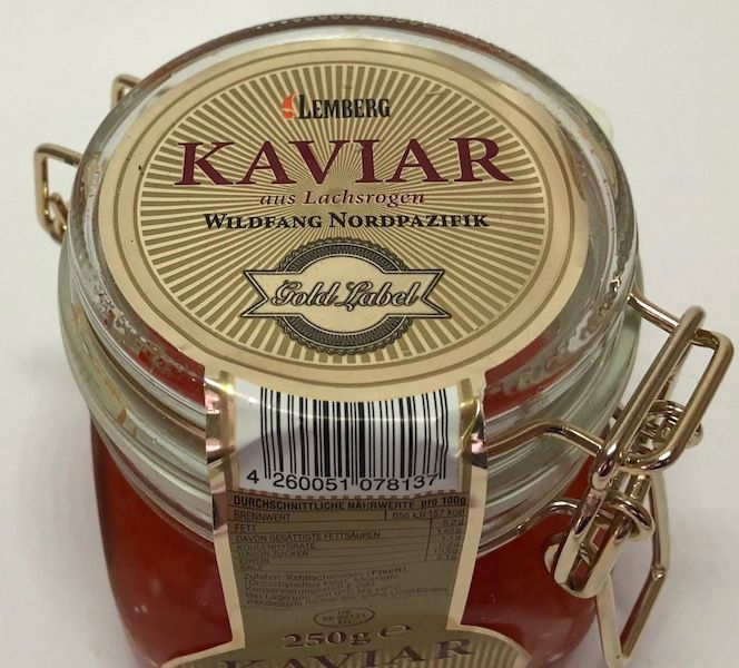 Ікра Кети Lemberg Gold Label (скло) 250гр