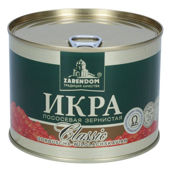 Ікра червона Горбуша Zarendom Classic 500гр  Зарендом Класік