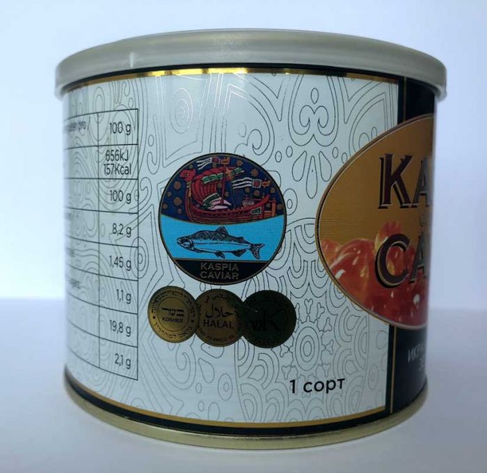 Kaspia Caviar Ікра Червона Горбуша 500гр Каспія Кавіар