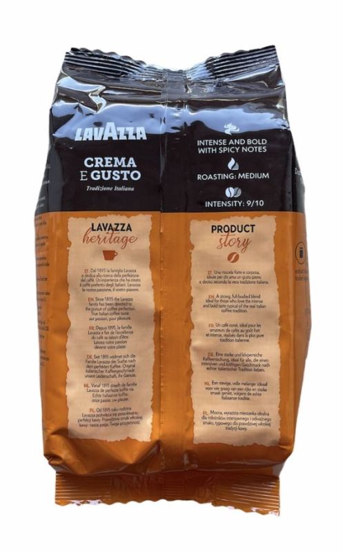 Lavazza Crema e Gusto tradizione Кава в зернах 1кг