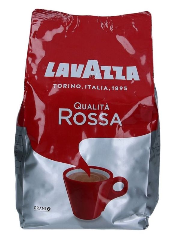 Лавацца Rossa Qualita Lavazza кава в зернах 1кг