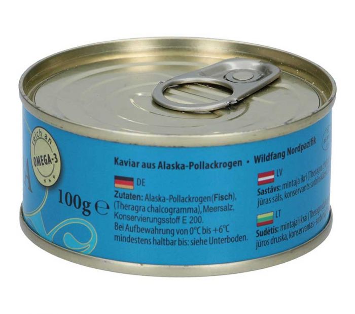 Ікра Мінтая Лемберг 100гр