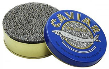 Чорна Осетрова Ікра CAVIAR MALOSSOL 250 грам